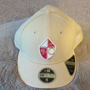 New Era 59FIFTY Light Tan Cap